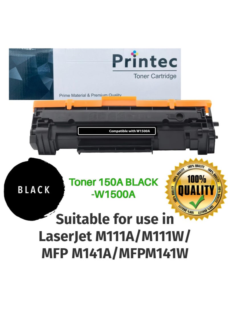 Printec Toner 150A BLACK - W1500A - Image 1